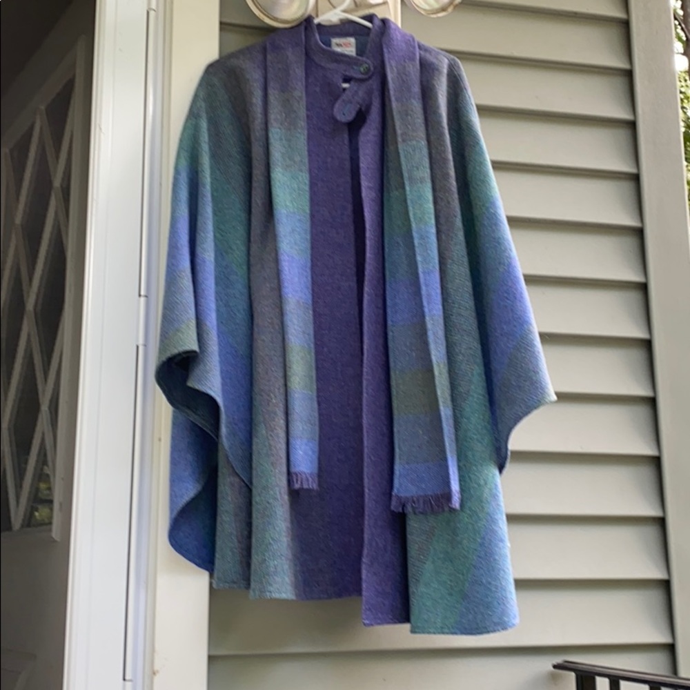 Irish Wool Walking Cape